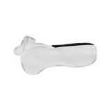 Acavallo Piuma Pad WFS Pocket Suede Rear Riser #colour_white