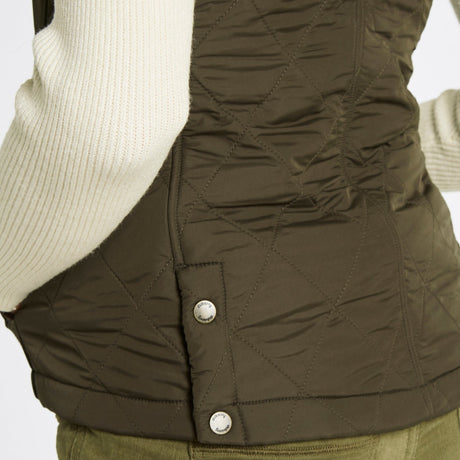 Dubarry Womens Heywood Gilet #colour_olive