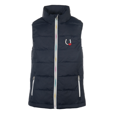 HKM Children's Riding Vest -Mika- #colour_deep-blue