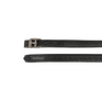 Acavallo Calfskin Stirrup Leathers Internal Reinforcement #colour_black