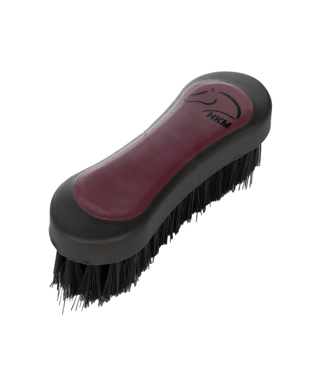 HKM Face Brush -Soft- #colour_bordeaux-black