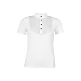 HKM Children's Competition Shirt -Amalfi- #colour_white