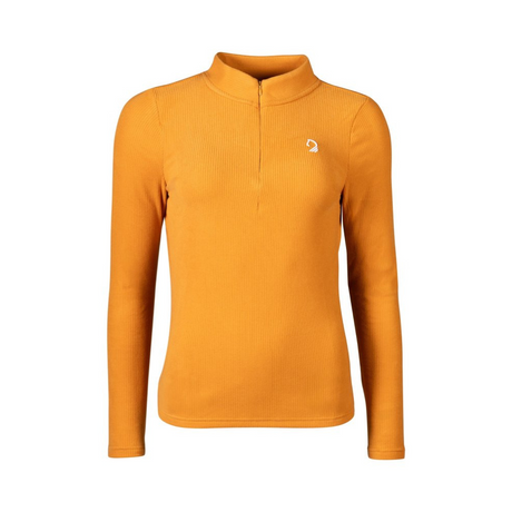 HKM Ladies Longsleeve Shirt -Arezzo Soft- #colour_mustard