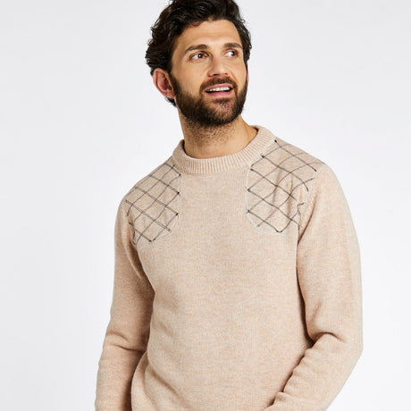 Dubarry Mens Clarinbridge Crew Neck Sweatshirt #Colour_oat