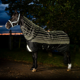 Horseware Ireland Amigo 1200D FieldSafe Reflectech Plus 50g Turnout Rug #colour_black-reflective-black