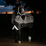 Horseware Ireland Amigo 1200D FieldSafe Reflectech Plus 50g Turnout Rug #colour_black-reflective-black