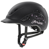 Uvex Kiddox Happy Horse Riding Hat #colour_black-matt