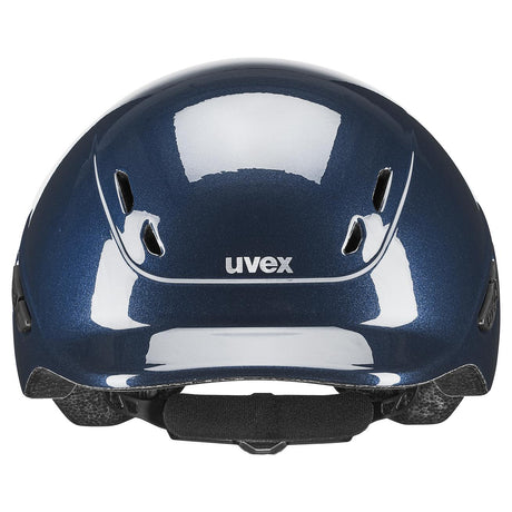 Uvex Kiddox Shiny Riding Hat #colour_navy