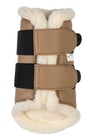 HKM Protection Boots -Comfort Premium Fur II- #colour_taupe