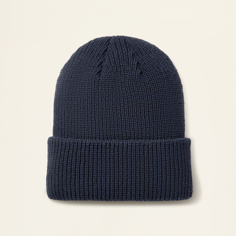 Ariat Youth Horse Shoe Beanie #colour_navy