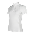 HKM Ladies Short Sleeve Competition Shirt -Skadi- #colour_white