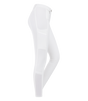 E.L.T Micro Child Knee Silicone Riding Breeches #colour_white