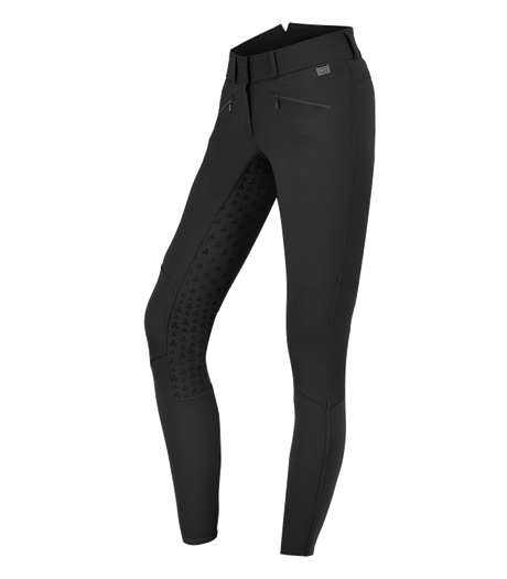 E.L.T Ladies Hella High Waist Silicone Breeches #colour_black