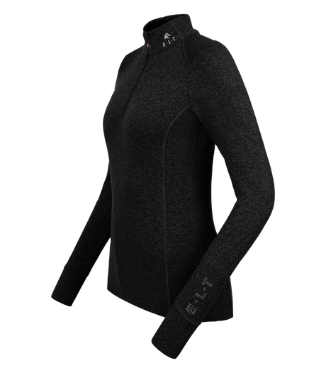 ELT Ladies Milano Functional-Zip Shirt #colour_black