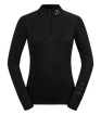 E.L.T Ladies Milano Functional-Zip Shirt #colour_black