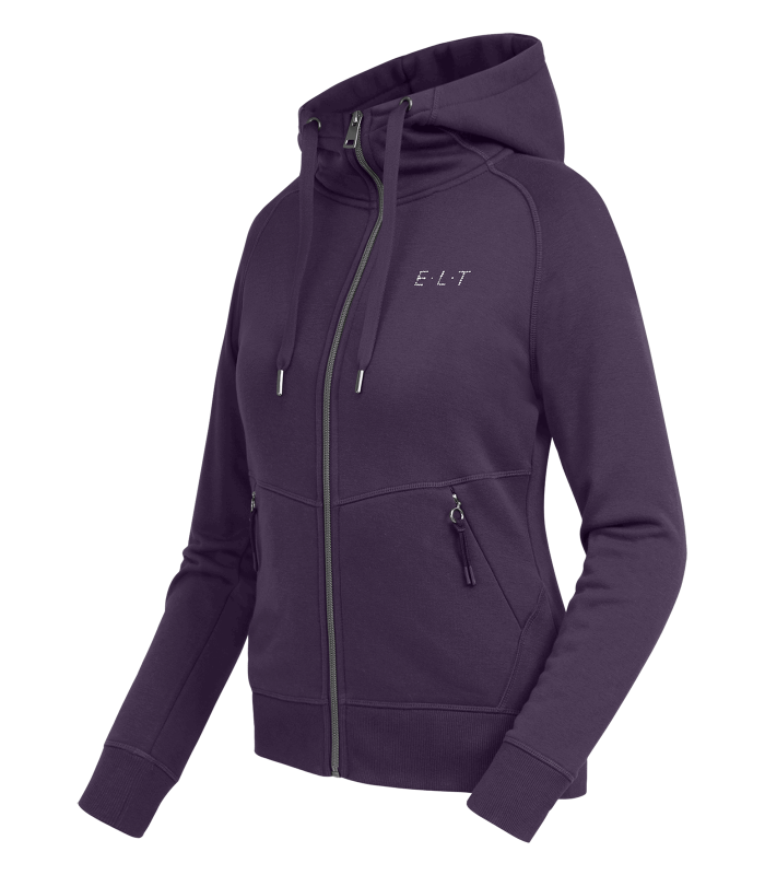 E.L.T Orlando Ladies Hoody Jacket #colour_purple