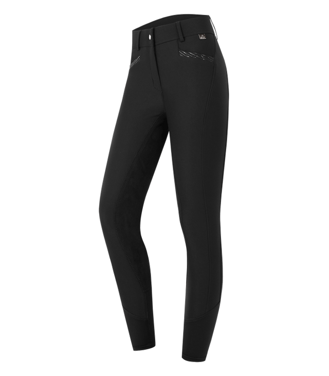 E.L.T Oktavia Ladies Curved High Waist Breeches #colour_black