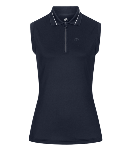 E.L.T Paris Functional Polo Top #colour_deep-blue