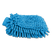 Waldhausen Microfiber Grooming Mitt #colour_azure-blue