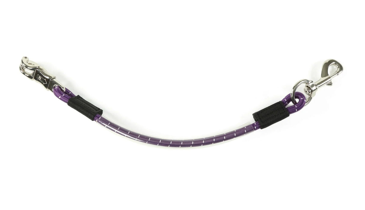 Shires Heavy Duty Bungee Trailer Tie #colour_purple