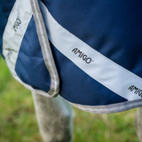 Horseware Ireland Amigo 1200D FieldSafe Plus 50g Turnout Rug #colour_navy-titanium-grey-silver