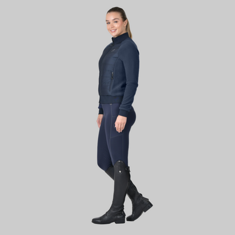 Dublin Ladies Insulated Hybrid Jacket #colour_navy