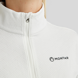 Montar MoCilia Refined Short Sleeved Jacquard Training Shirt #colour_white