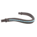Mackey Baby Blue Sparkle Browband #colour_brown