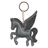 Imperial Riding Key To My Horse Keychain #colour_black-metallic