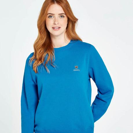 Dubarry Womens Glenside Sweatshirt #colour_greek-blue