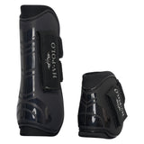 HV Polo Classic Children's Tendon and Fetlock Boot Set #colour_black