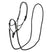 Imperial Riding Free Ride Rope Headcollar #colour_black