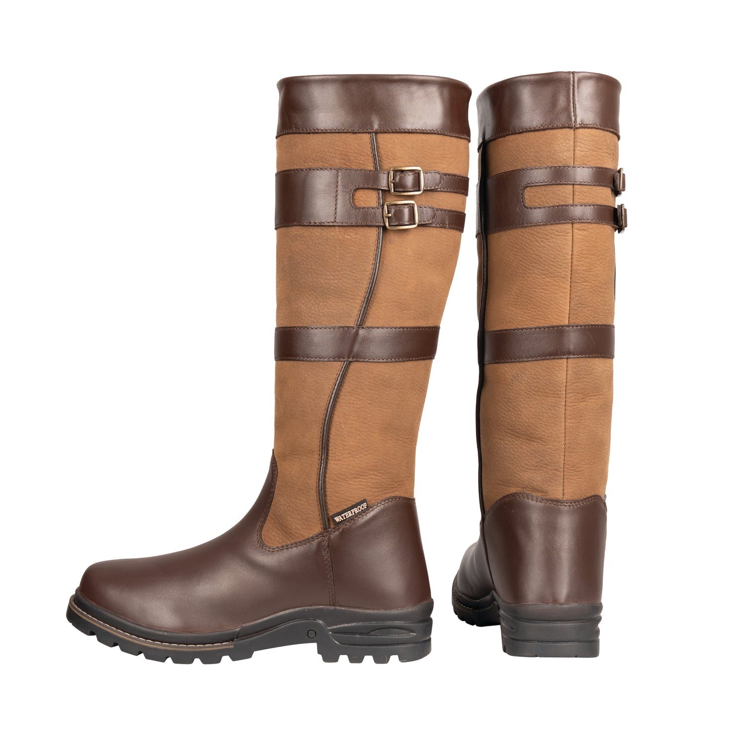 Hy Equestrian Edale Long Country Boot #colour_brown