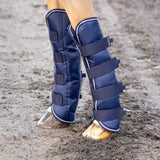 Hy Equestrian Economy Travel Boots #colour_navy