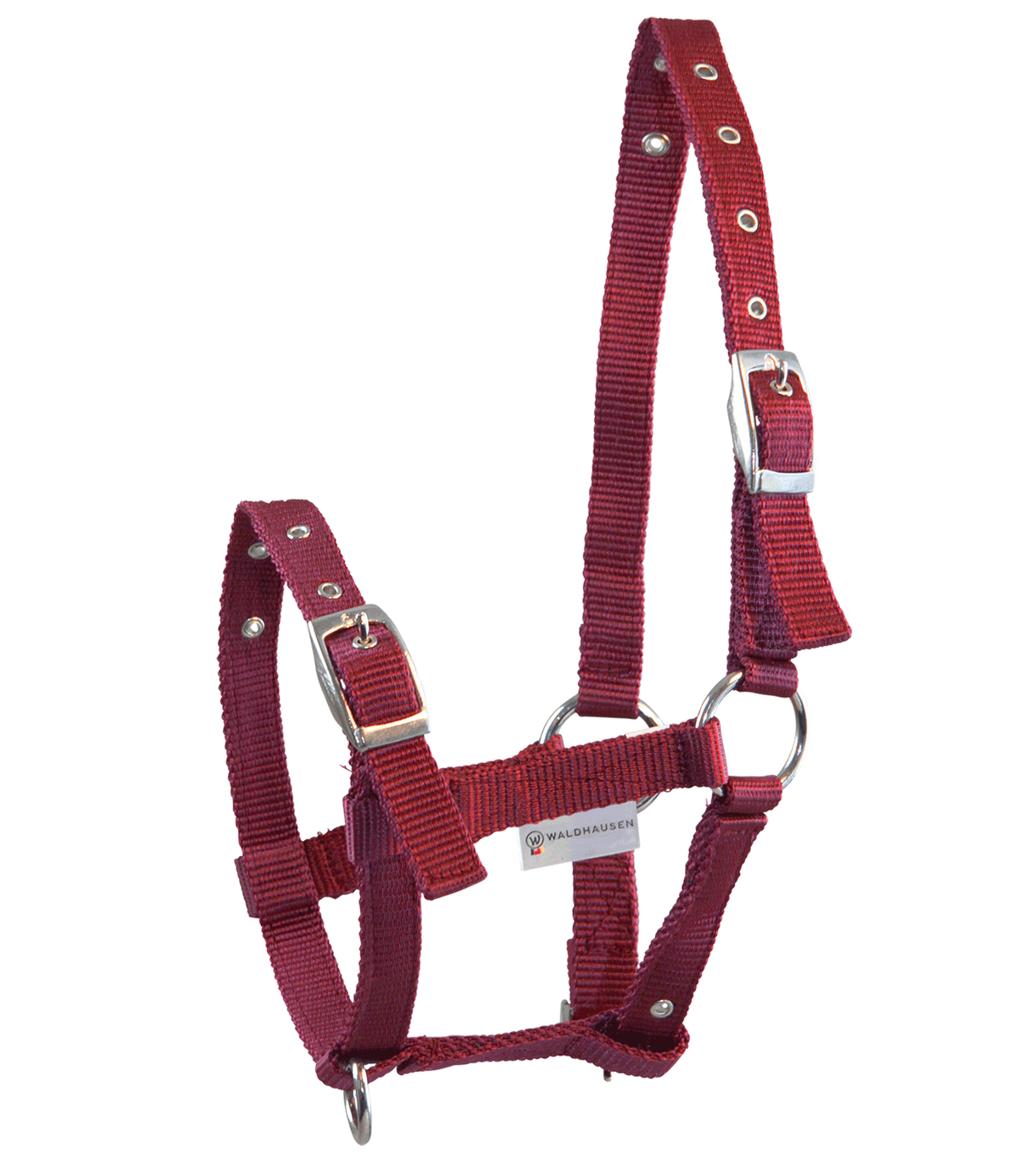 Waldhausen Halter Triple for Foals #colour_bordeaux