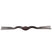 Shires Velociti RAPIDA EVO Universal Headpiece #colour_havana