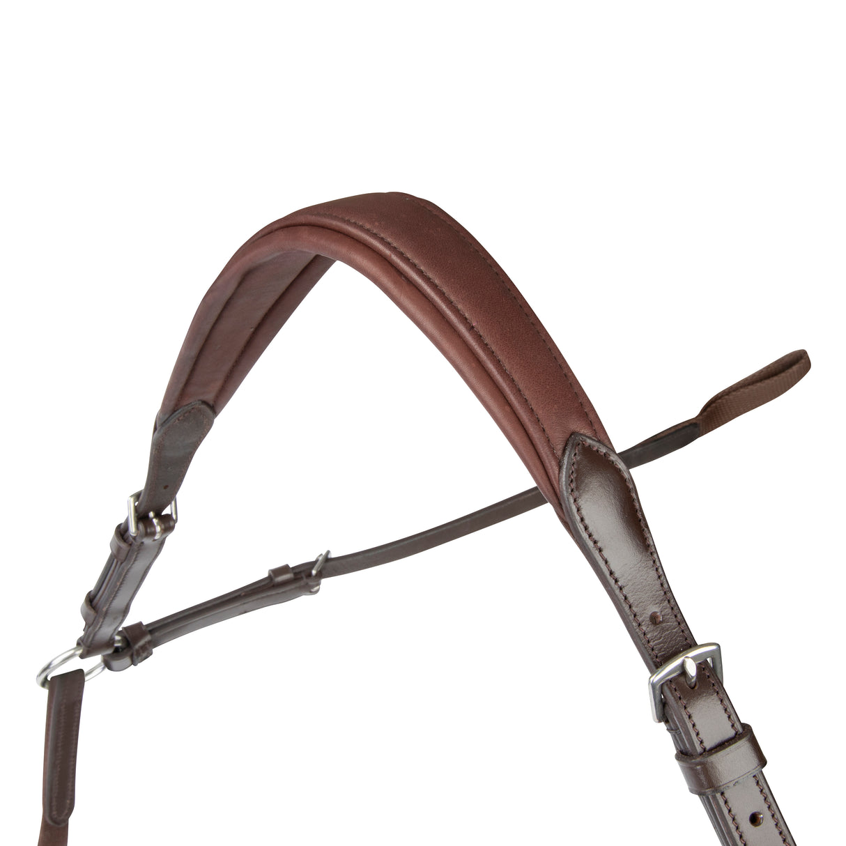 Shires Velociti Rapida Elastic Breastplate #colour_brown