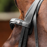 Shires Velociti LUSSO Opus 180M Grackle Bridle #colour_black