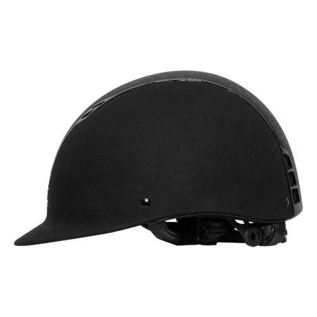 SWING H22 Shine Riding Helmet #colour_black-velvet-black-shine