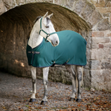 Horseware Ireland Amigo Jersey Cooler #colour_dynasty green-navy-silver