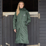 EQUIDRY Women's Thin Fleece Evolution #colour_black-forest-green-green