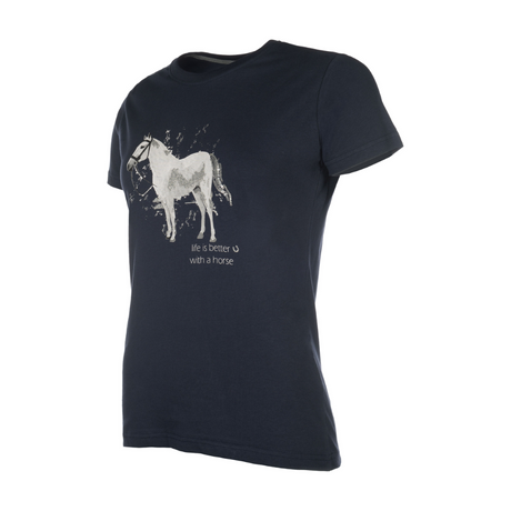 HKM Children's T-shirt -Sparkle- #colour_deep-blue