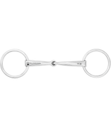 Waldhausen Single Jointed Stainless Steel Pony Snaffle Bit