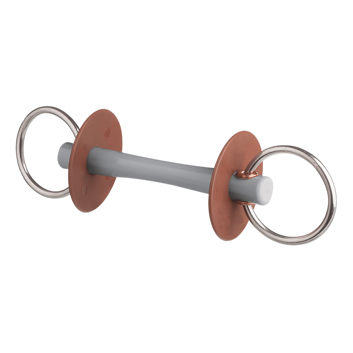 Beris Soft 7.5cm Loose Ring Snaffle Bit with Thin Comfort Bar