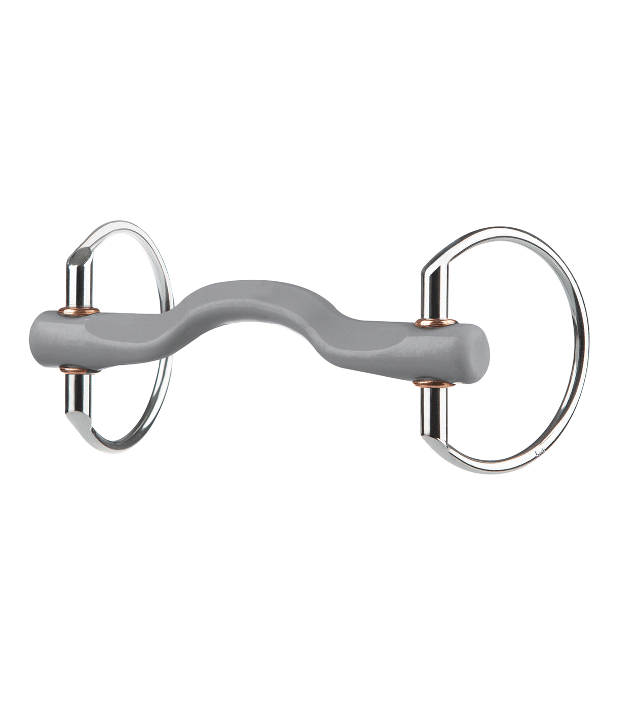 Beris Hard Eggbutt Snaffle with Konnex Tongue Port Bit