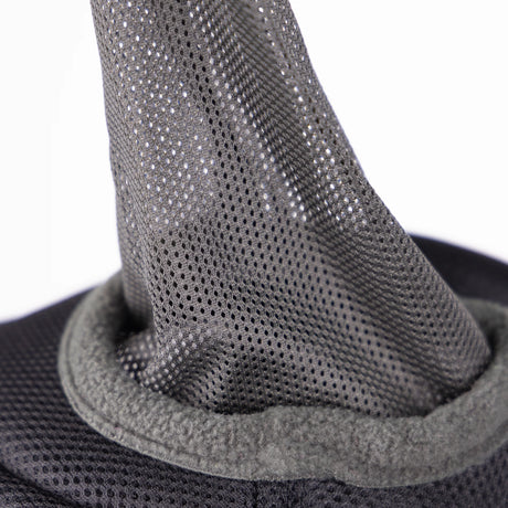 Shires FlyGuard Pro Air Motion Fly Mask With Ears & Fringe #colour_khaki