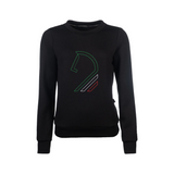 HKM Women's Sweater -Livigno Horse Head- #colour_black