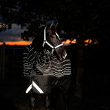 Horseware Ireland Amigo 1200D FieldSafe Reflectech Plus 50g Turnout Rug #colour_black-reflective-black
