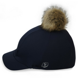 Gatehouse Stretch Detachable Pompom Hat Cover #colour_navy