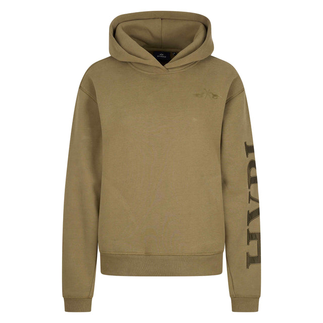 HV Polo Darla Hooded Sweat #colour_dark-oil-green